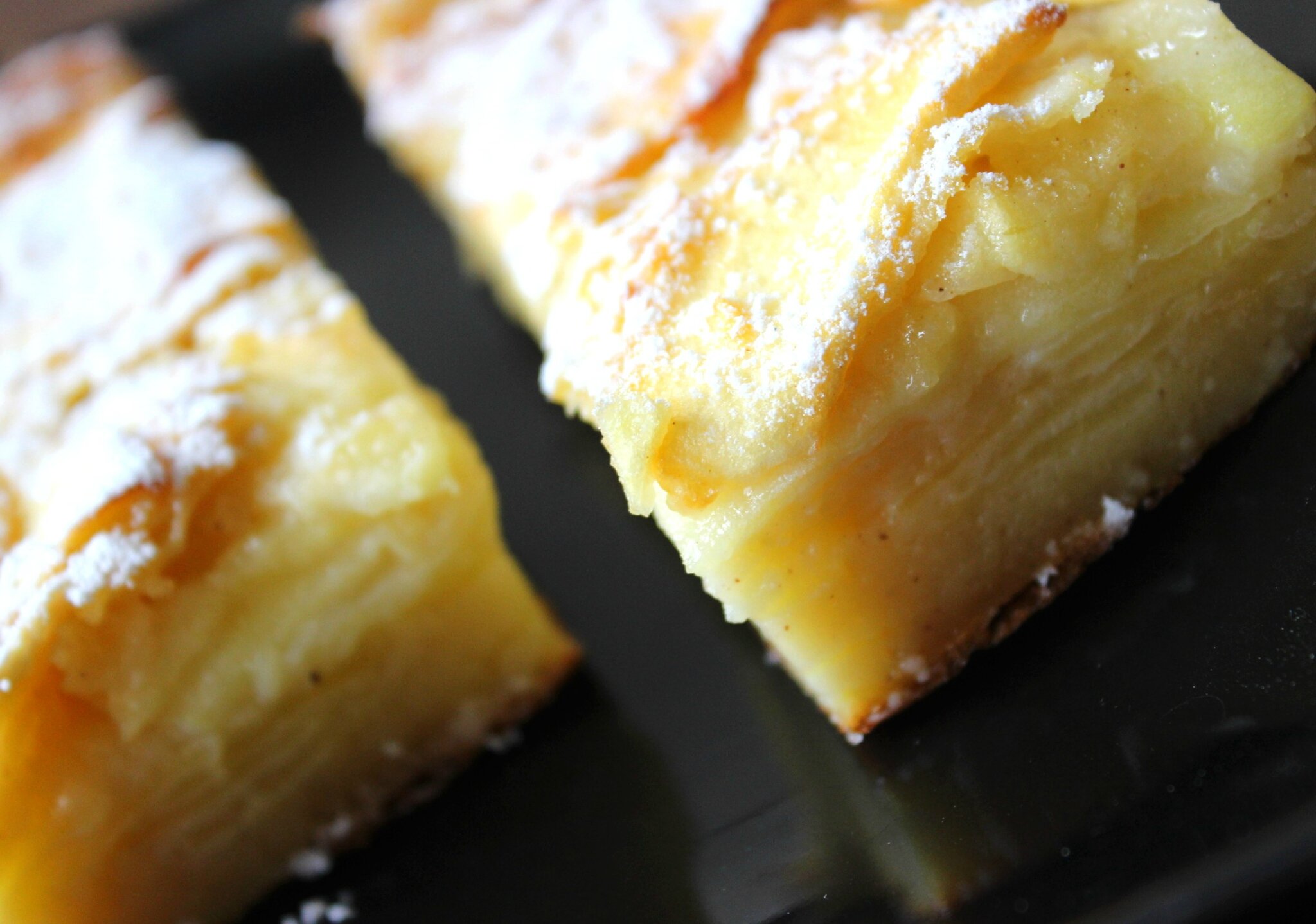 Gâteau invisible pommes