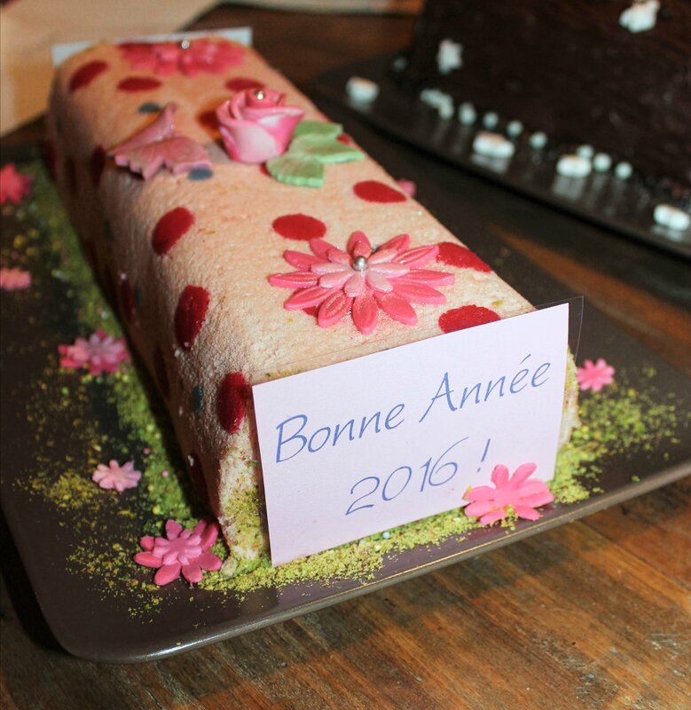 Bûche fruits