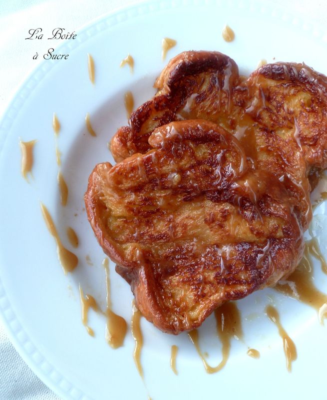 Pain perdu caramélisé