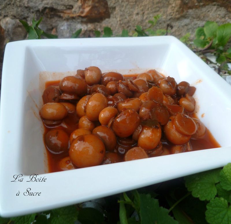Champignons à la grecque Champignons à la grecque