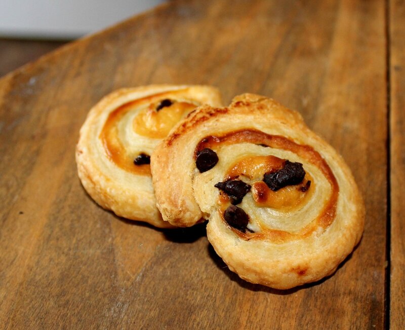 Escargots feuilletés à la crème (2)