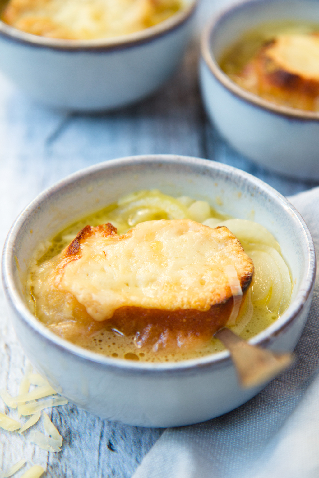 Soupe à l'oignon française