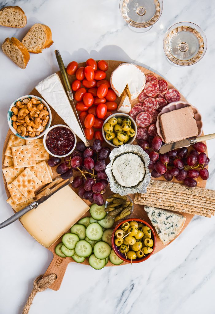 Planche de boissons françaises