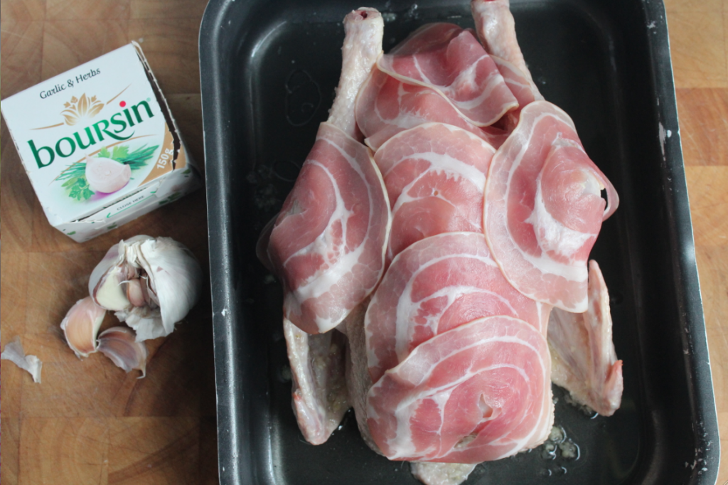 poulet à l'ail du four