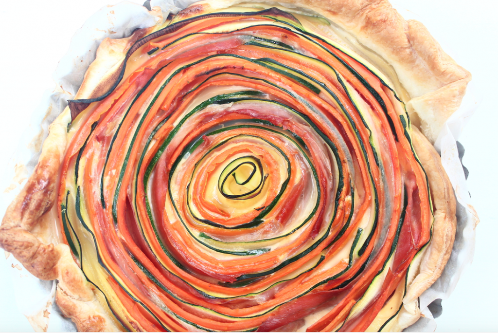tarte aux légumes salée