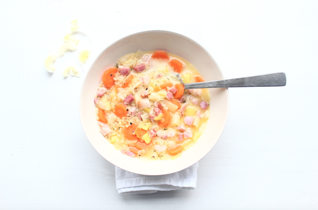 Soupe crémeuse d’hiver d’Alsace